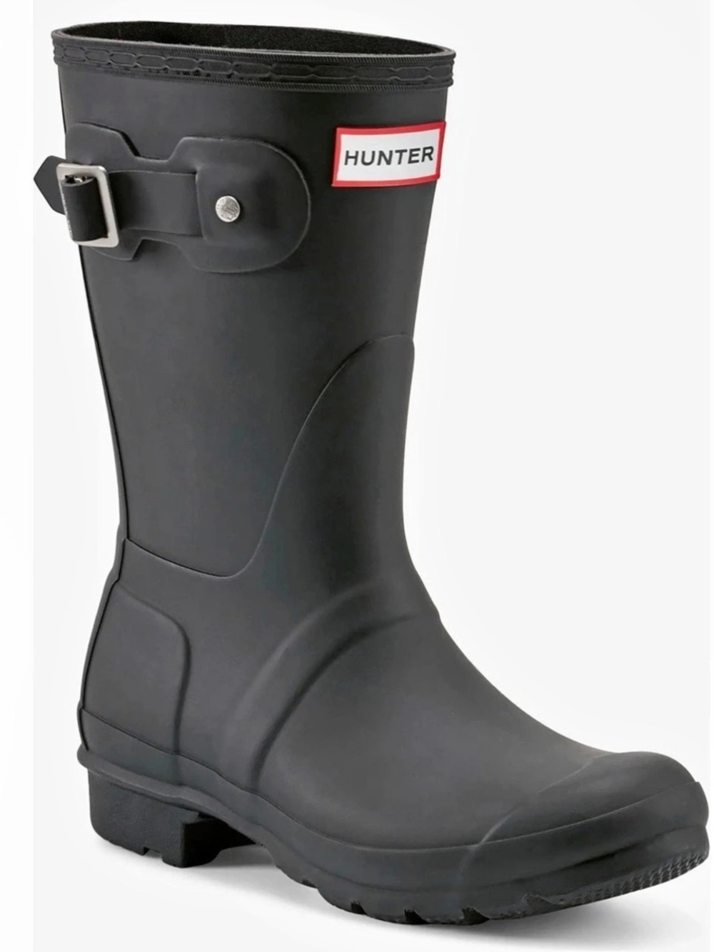Hunter Original Short Rain Boots Black size US 8